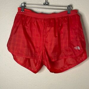The North Face Women's Red Running Short Shorts Sz. M Flight Series